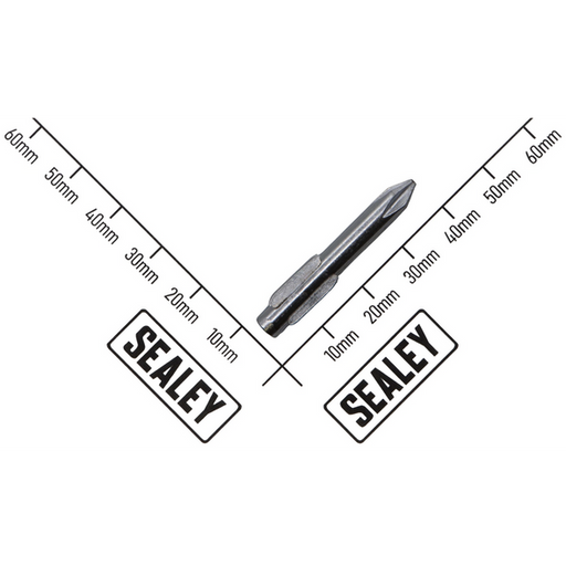 Sealey Phillips Bit PH1 x 36mm (Lock-On)