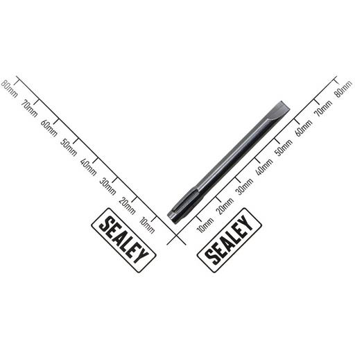 Sealey Slotted Bit SL5 x 58mm (Lock-On)