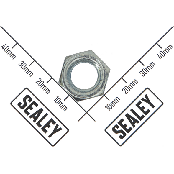 Sealey Steel nut 1/2" unc (single)