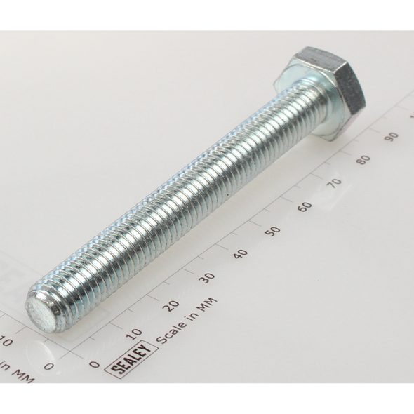 Sealey Hex head set screw m10x80mm single