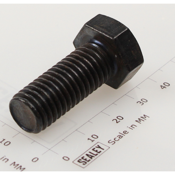 Sealey Hex head set screw m12x30mm single black