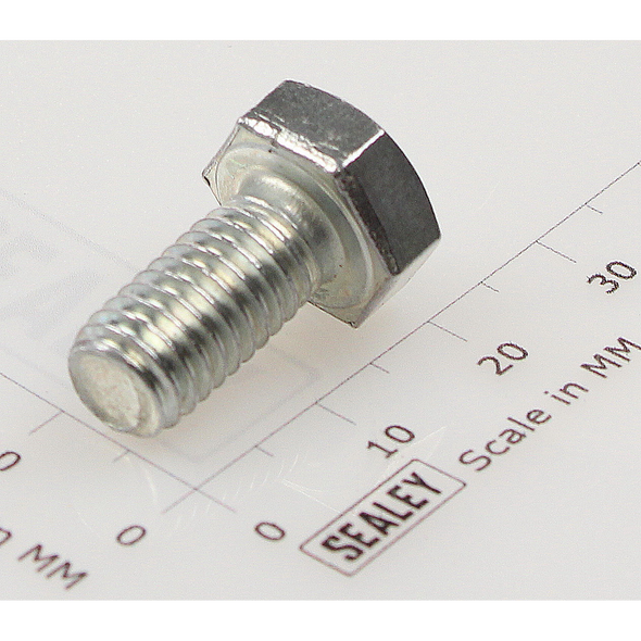 Sealey Hex head set screw m8x16mm single