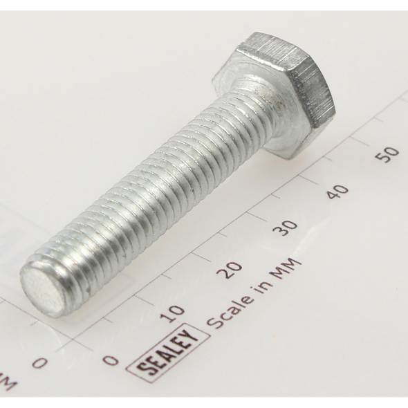 Sealey Hex head set screw m8x40mm single
