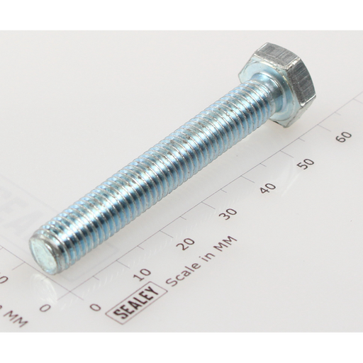 Sealey Hex Head Set Screw M8 X 55 Zinc