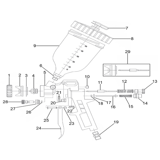 Sealey Nozzle 1.8mm
