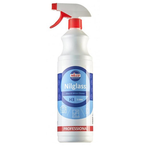 Nilco Nilglass Glass & Mirror Cleaner - 1 Litre - SVTN1GCSR