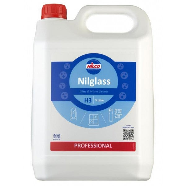 Nilco Nilglass Glass & Mirror Cleaner - 5 Litre - SVTN5GCCP