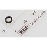 Sealey Spring washer m3 black (single)