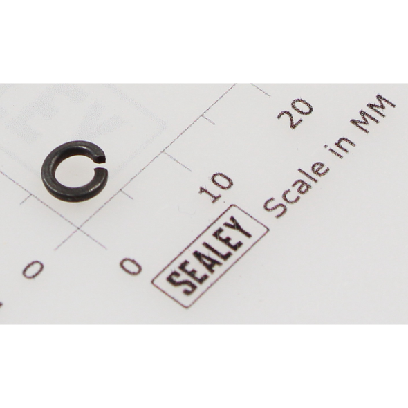 Sealey Spring washer m3 black (single)