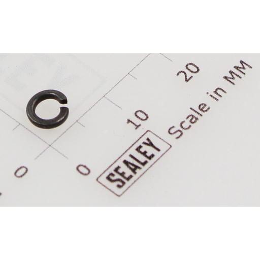 Sealey Spring washer m3 black (single)