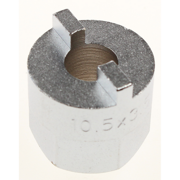 Sealey Strut nut castellated socket 10.5x3.5mm (silver)