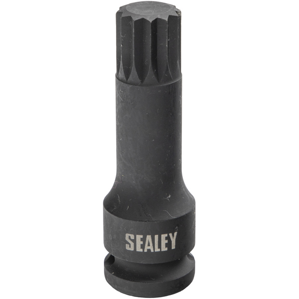 Sealey Impact Spline Socket 1/2"Dr M18 (78mmL)