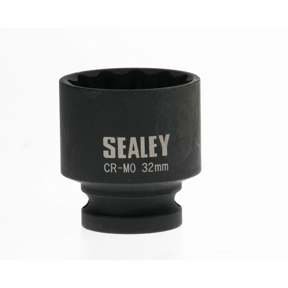 Sealey 1/2" drive 32mm x 45mm bi-hex socket