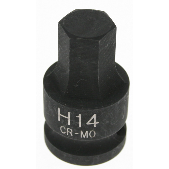 Sealey 1/2" drive 14mm x 43mm hex bit socket