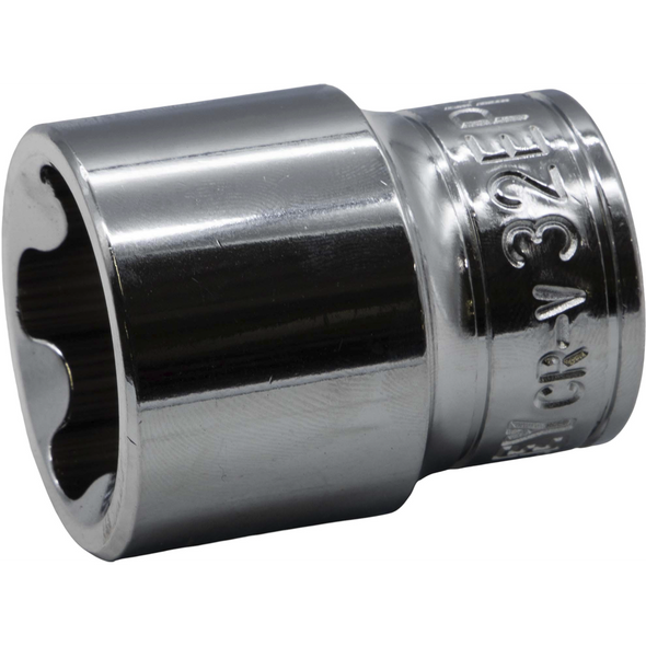 Sealey 1/2"Dr TRX-P* EPR Socket 32mm (45mmL)