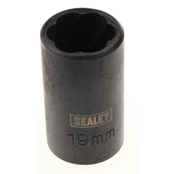 Sealey Wheel nut socket 1/2"dr 19mm
