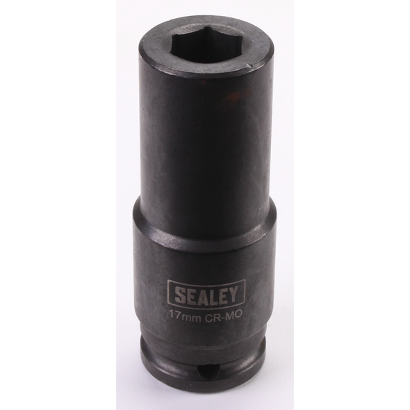 Sealey 1/2"Dr Weighted Impact Socket 17mm