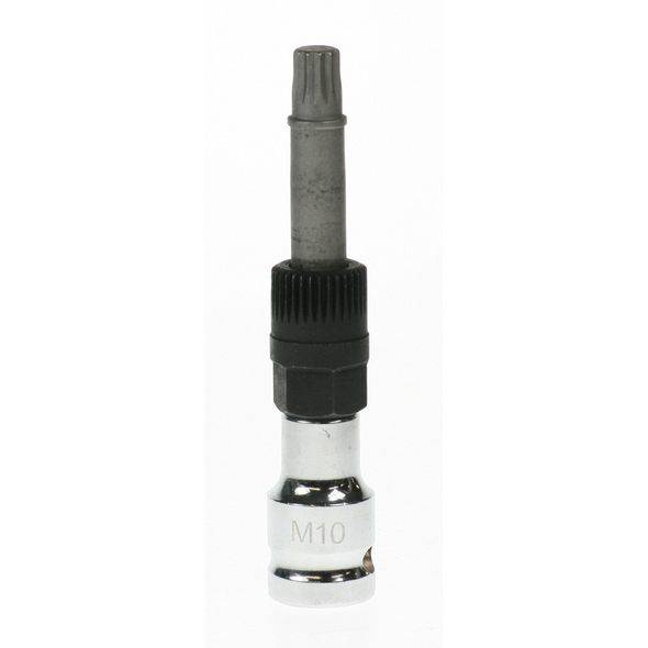 Sealey Spline socket bit 1/2"dr m10 110mml