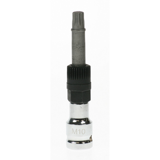Sealey Spline socket bit 1/2"dr m10 110mml