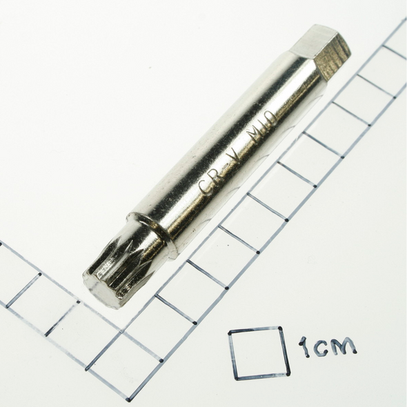 Sealey Spline bit m10 75mml