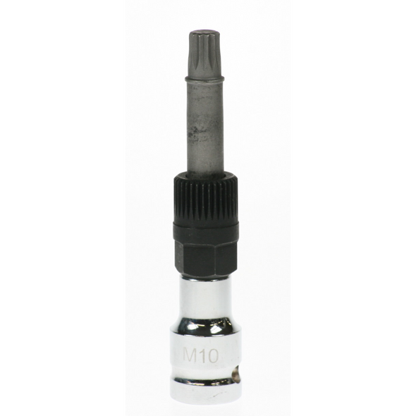 Sealey Spline socket bit 1/2"dr m10 113mml