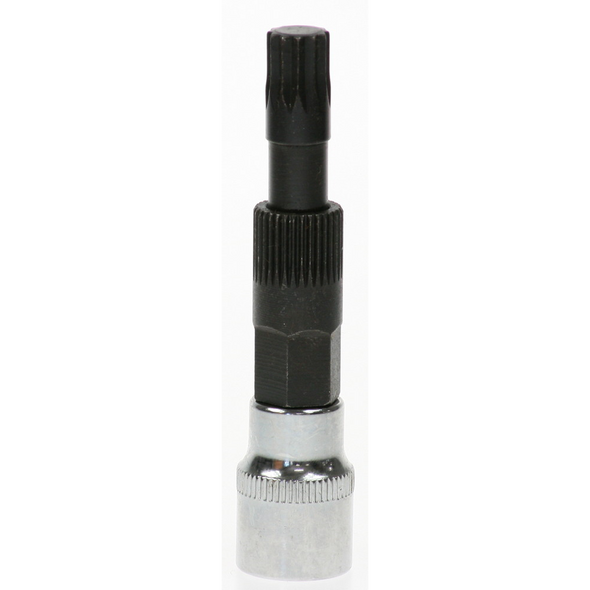 Sealey Socket bit 3/8"dr spline m10-33t x 83mml