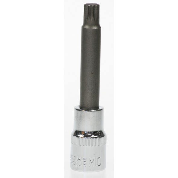 Sealey Spline socket bit m10 x 100mml