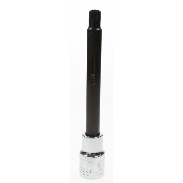 Sealey Spline socket bit m10 x 140mml