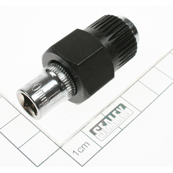 Sealey Spline adaptor 33t-19.40mm (c/w 10mm deep socket)
