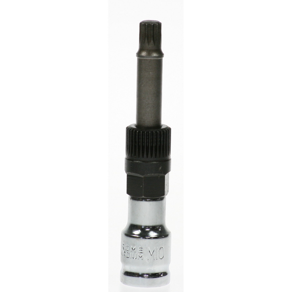 Sealey Socket bit 1/2"dr spline m10-33t x 112mml