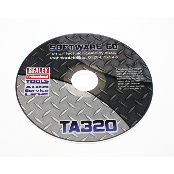 Sealey Software cd