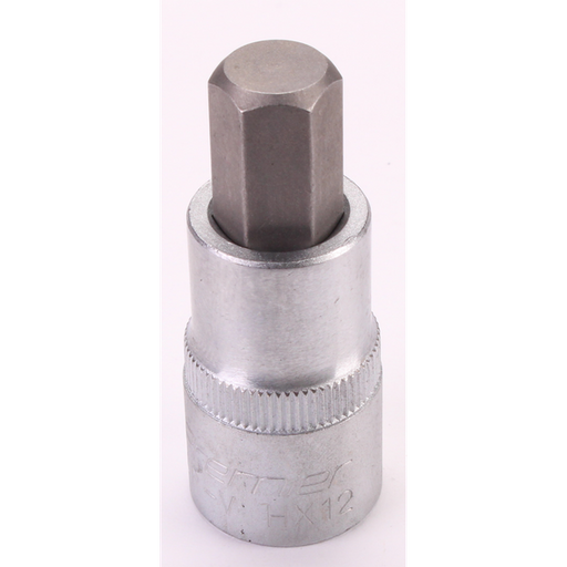 Sealey Hex socket bit 12mm 3/8"sq dr