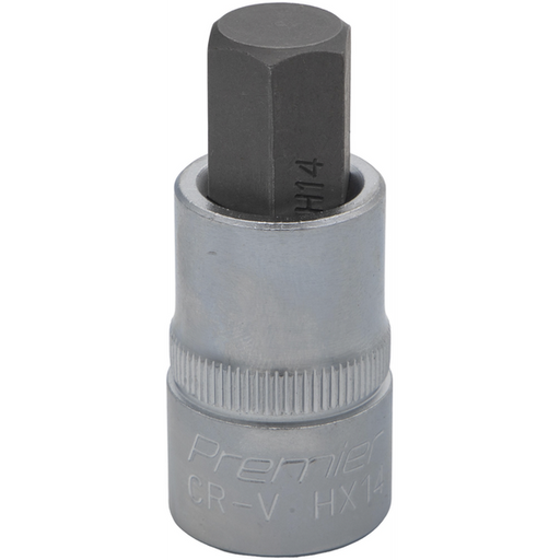 Sealey Hex socket bit 14mm 3/8"sq dr
