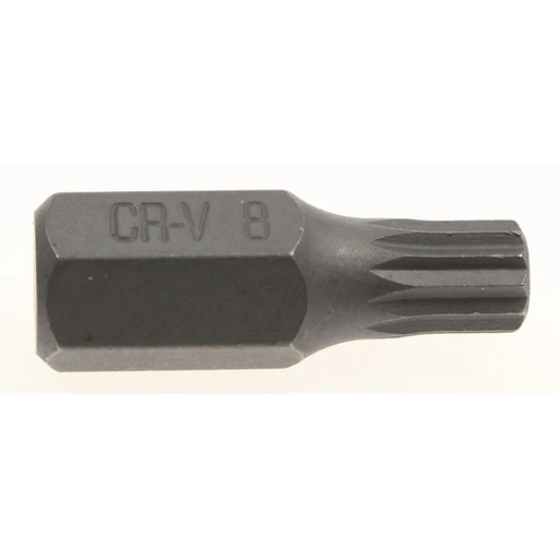 Sealey Spline bit m8 x 30mml