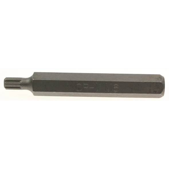 Sealey Spline bit m6 x 75mml