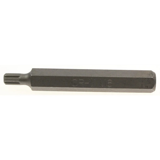 Sealey Spline bit m6 x 75mml