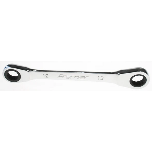 Sealey Micro-lock ratchet dbl ring spanner (12x13)