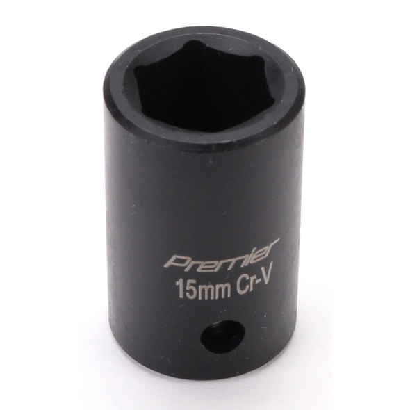 Sealey 1/2"sq 15mm impact socket