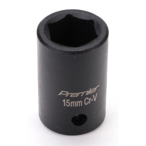 Sealey 1/2"sq 15mm impact socket