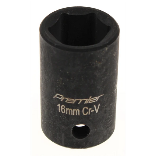 Sealey 1/2"sq 16mm impact socket