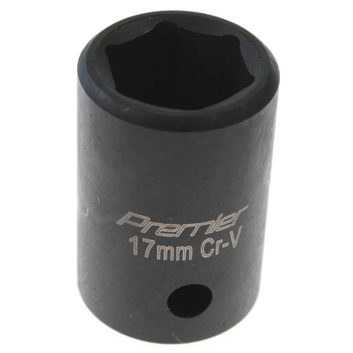 Sealey 1/2"sq 17mm impact socket