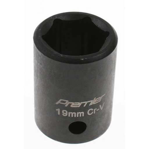 Sealey 1/2"sq 19mm impact socket