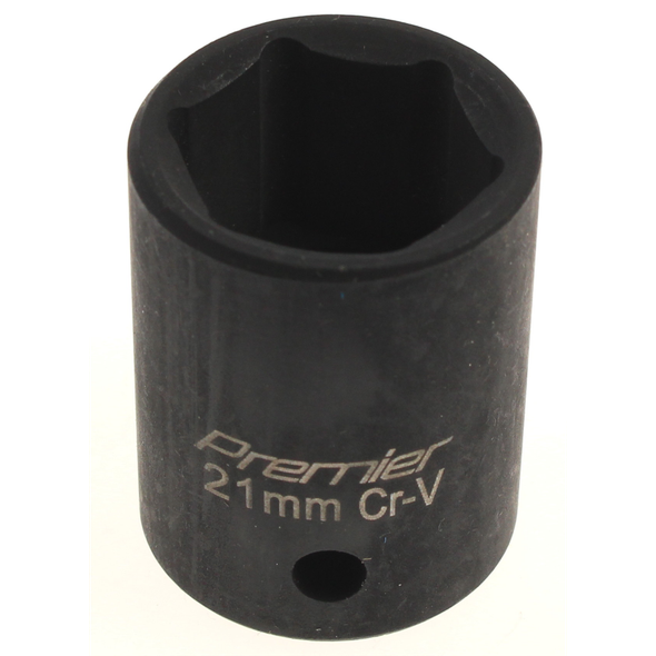 Sealey 1/2"sq 21mm impact socket