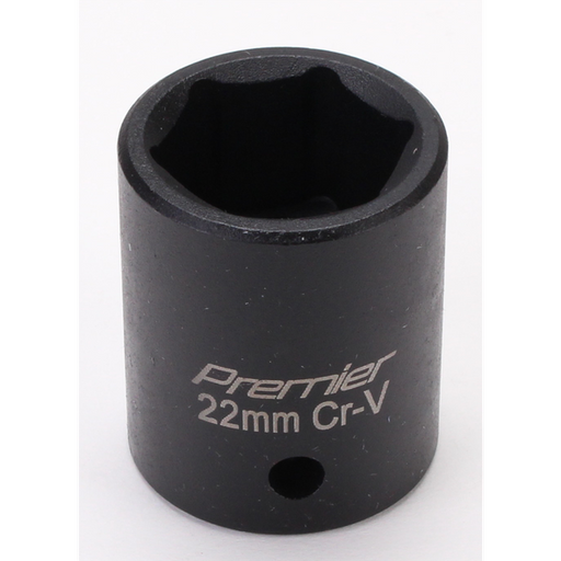 Sealey 1/2"sq 22mm impact socket