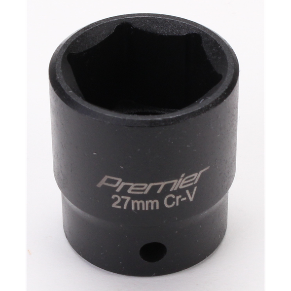 Sealey 1/2"sq 27mm impact socket