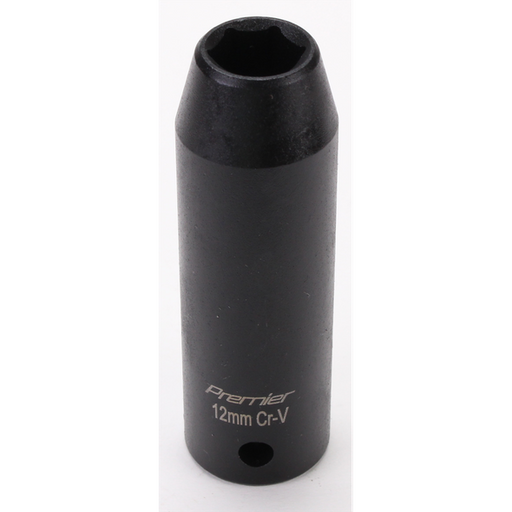 Sealey 1/2"sq 12mm impact socket (deep)