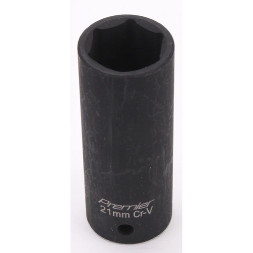 Sealey 1/2"sq 21mm impact socket (deep)
