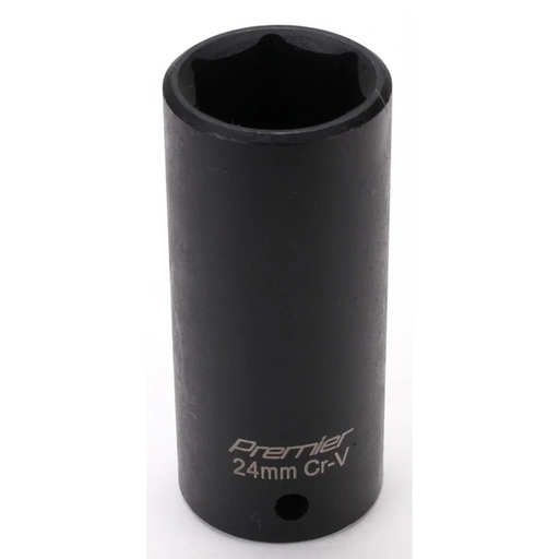 Sealey 1/2"sq 24mm impact socket (deep)