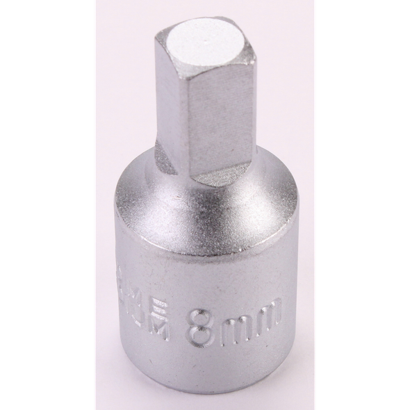 Sealey 3/8"Sq Dr Drain Plug Key - Square 8mm