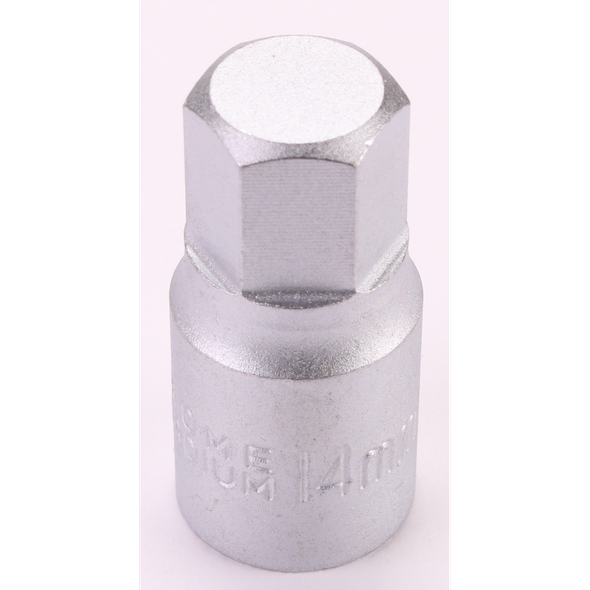 Sealey 3/8"Sq Dr Drain Plug Key - Hex 14mm